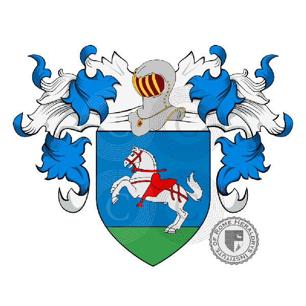 Coat of arms of family Selle