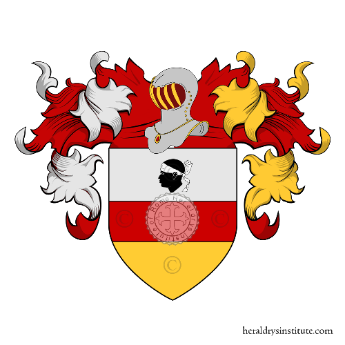 Coat of arms of family Moretti (Pistoia)
