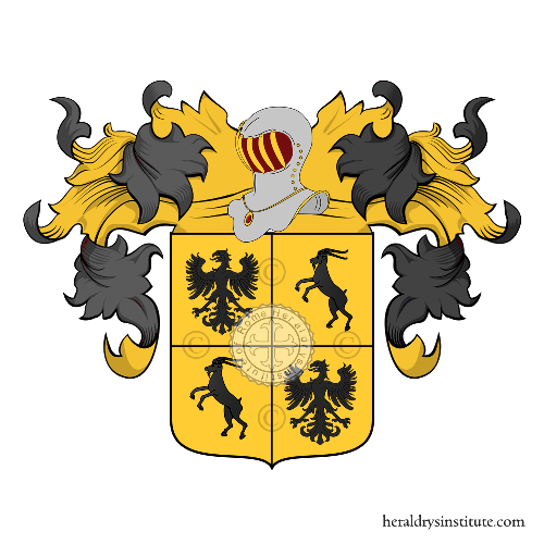 Coat of arms of family Capra (Piemonte)