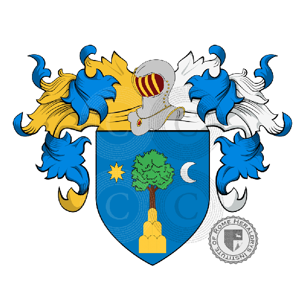 Coat of arms of family Moni