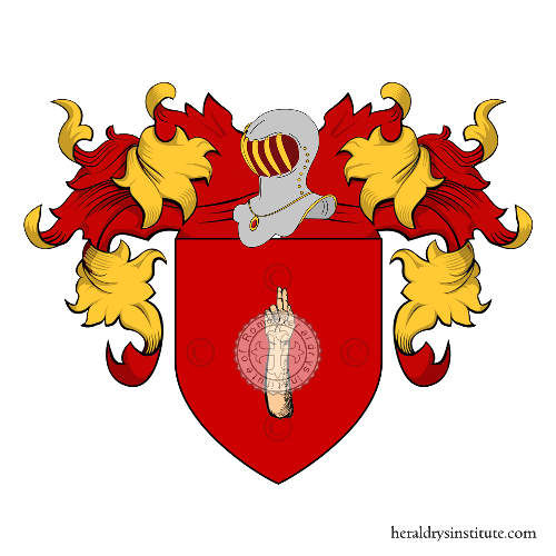 Escudo de la familia Bandinelli (Trento)