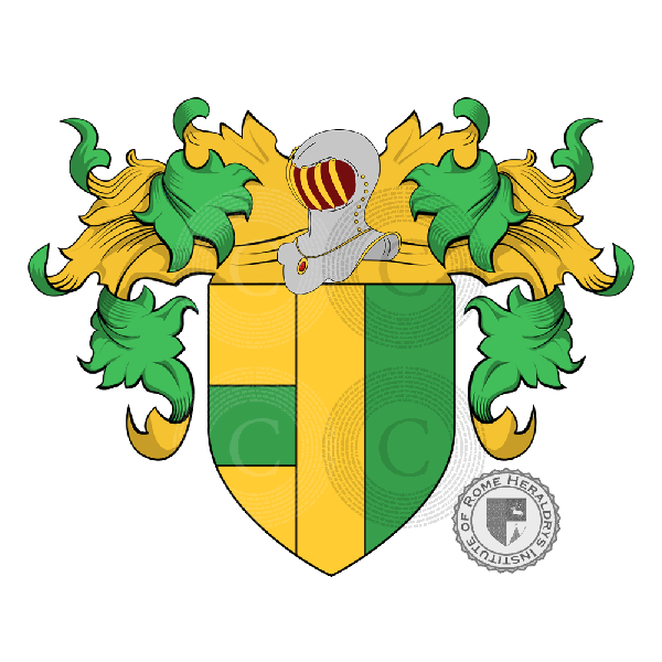 Escudo de la familia Antonioli De Grazia