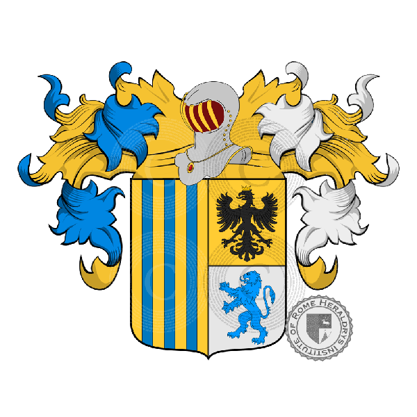 Escudo de la familia Monforti-Ferrario