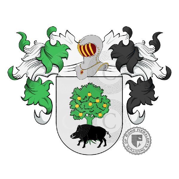 Coat of arms of family Zapirain