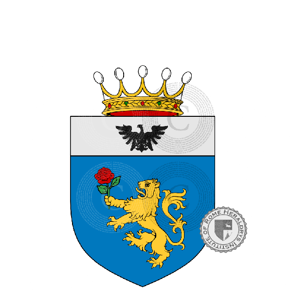 Coat of arms of family Ripari