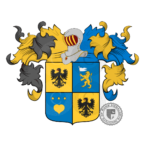 Coat of arms of family Zendroni
