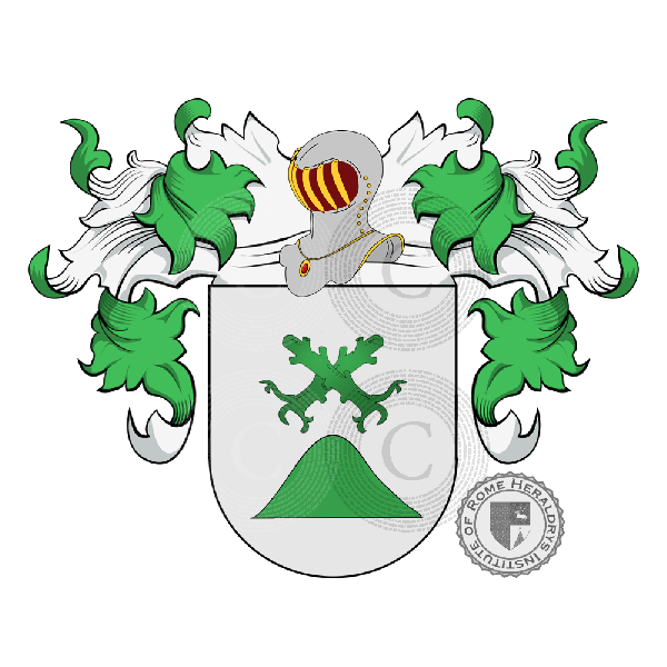 Coat of arms of family Barrenechea