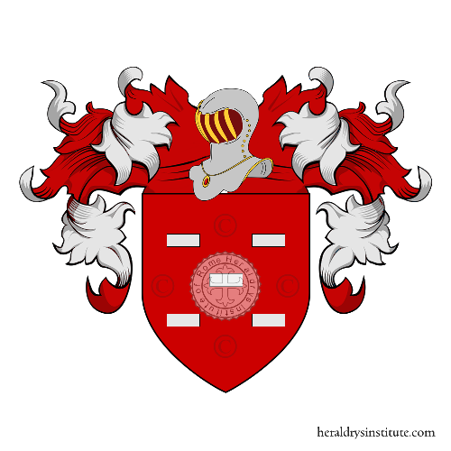 Coat of arms of family Peant ou Peano