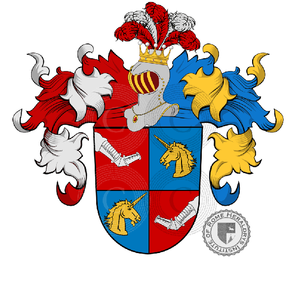 Coat of arms of family Elbing (Baviére)