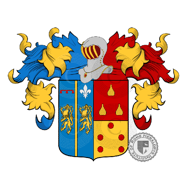 Coat of arms of family Palermo (di) (Calabria)