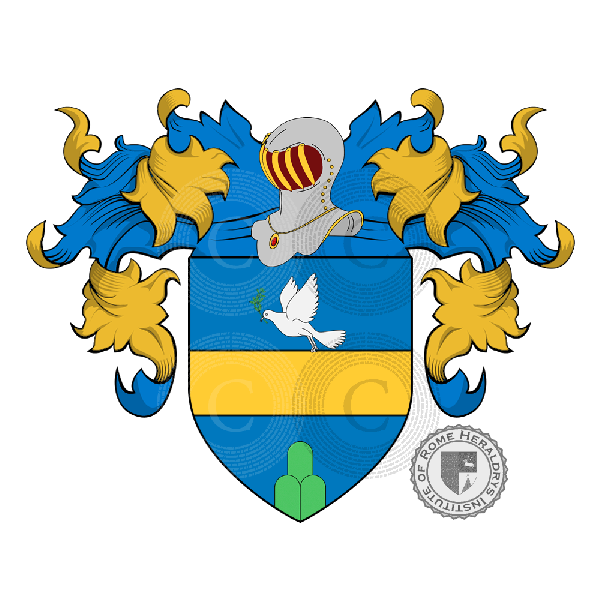 Coat of arms of family Fanelli
