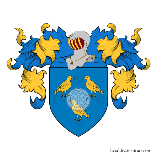 Coat of arms of family Fanelli