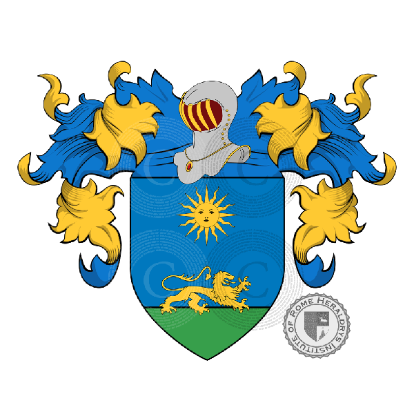 Coat of arms of family Ruggeri
