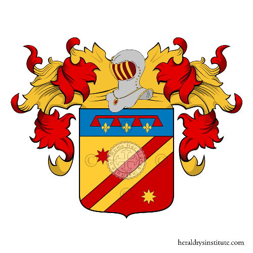 Wappen der Familie Martinucci o Tinucci (de)