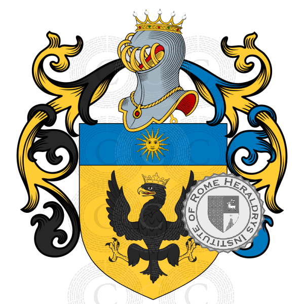 Coat of arms of family Zolfo
