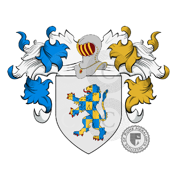 Coat of arms of family Panzani