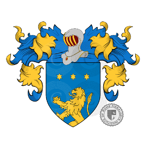 Coat of arms of family Albergoni