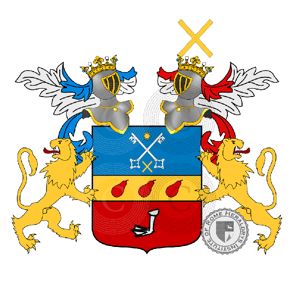 Coat of arms of family Salvadori Zanatta