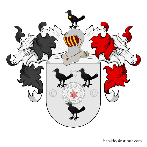 Coat of arms of family Van Zeller