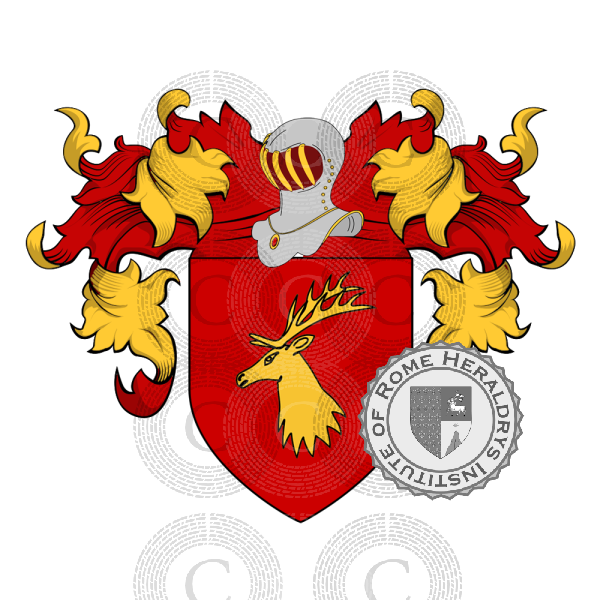 Coat of arms of family Ghini