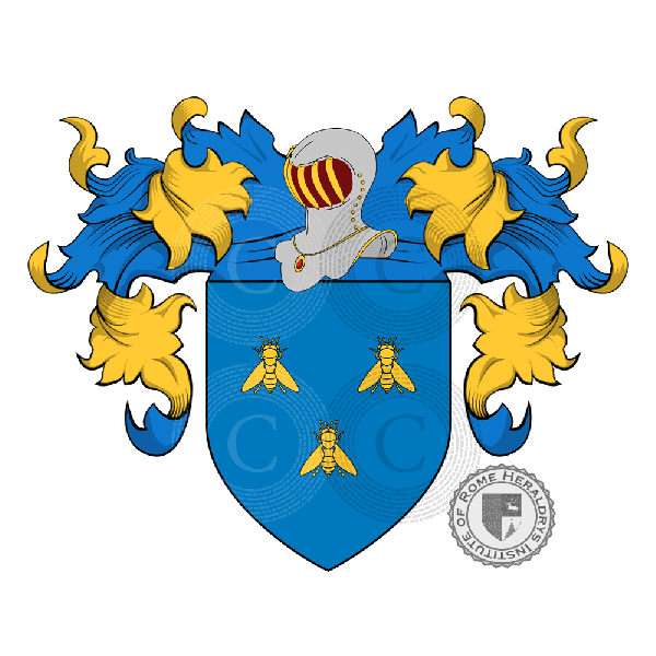 Coat of arms of family Barbarini