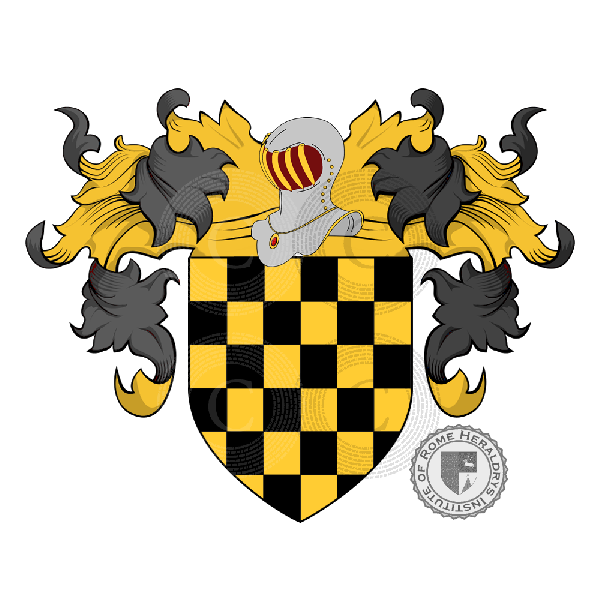 Coat of arms of family Tudisco