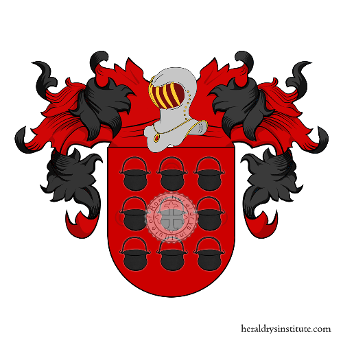 Coat of arms of family Alconero