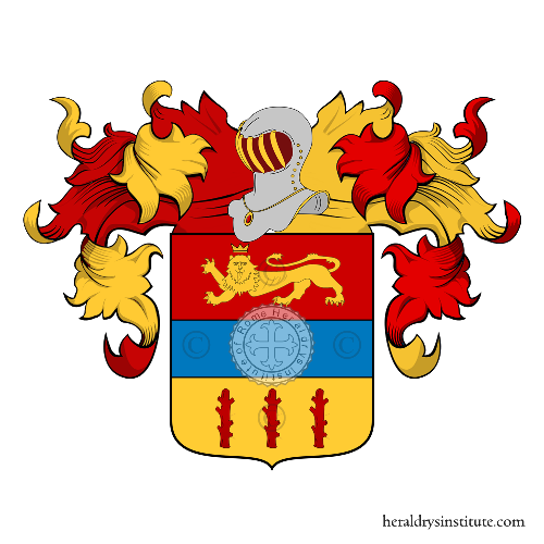 Wappen der Familie Santarossa
