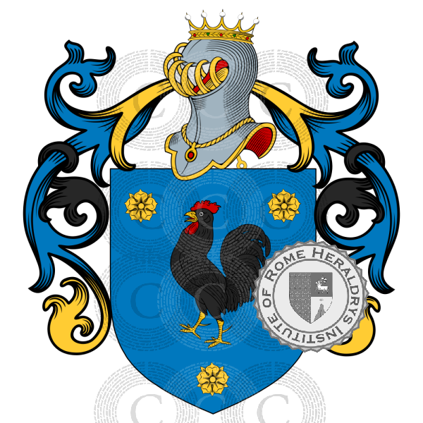 Coat of arms of family Tomasini