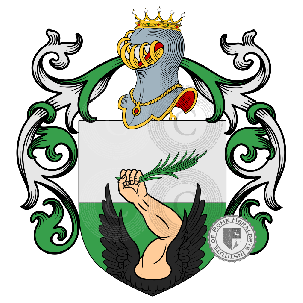 Coat of arms of family De Lazzari