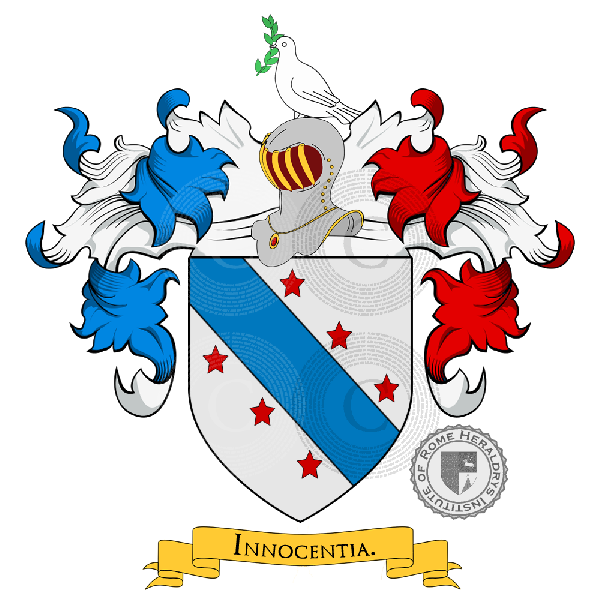 Coat of arms of family De Marchi
