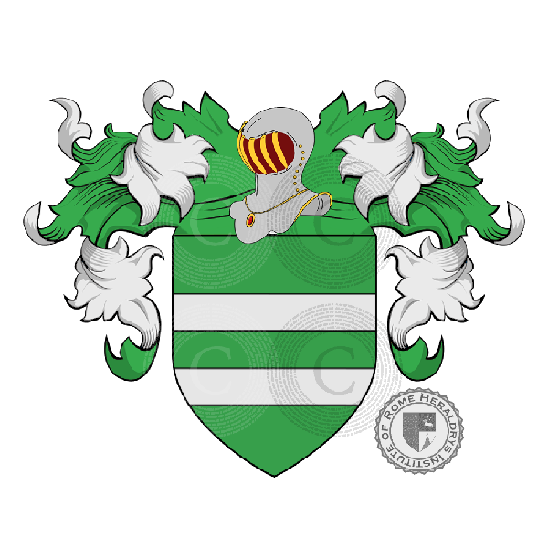 Coat of arms of family Caetana