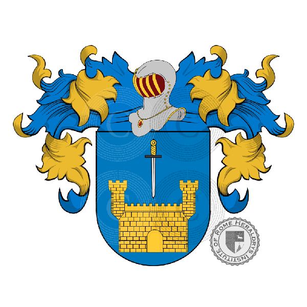 Coat of arms of family Binos