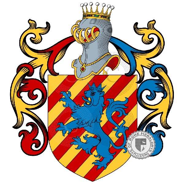 Coat of arms of family Aste
