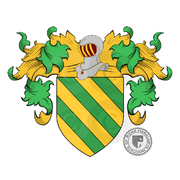 Coat of arms of family Borredon