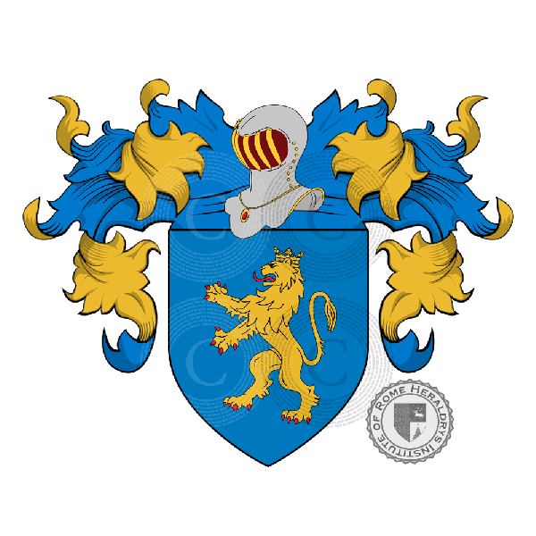 Coat of arms of family Paternò di Vittoria o Pozzobollente
