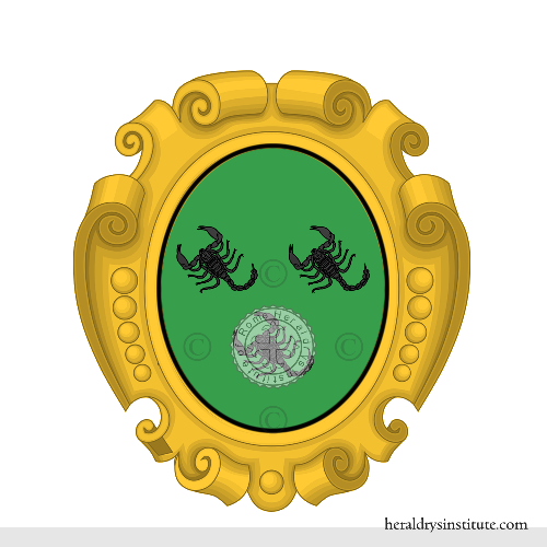 Wappen der Familie Scorpioni