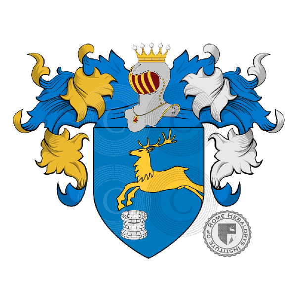 Coat of arms of family Pozza