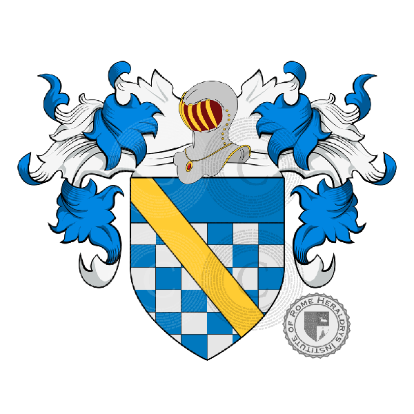 Coat of arms of family Rustichelli