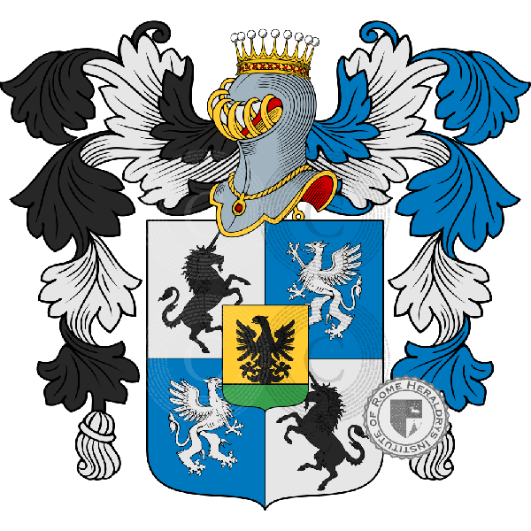 Coat of arms of family Cozzi