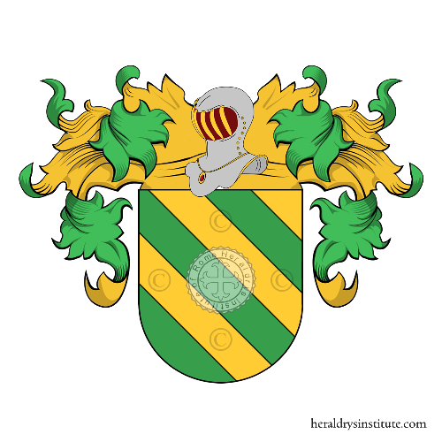 Coat of arms of family Fernández de Lara