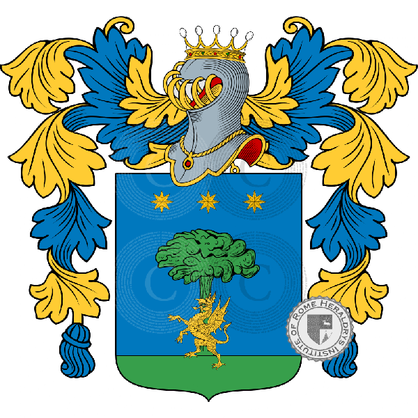 Coat of arms of family Fattori