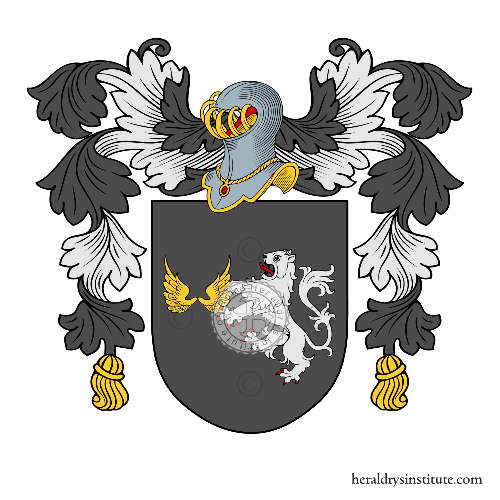 Coat of arms of family Pumariega