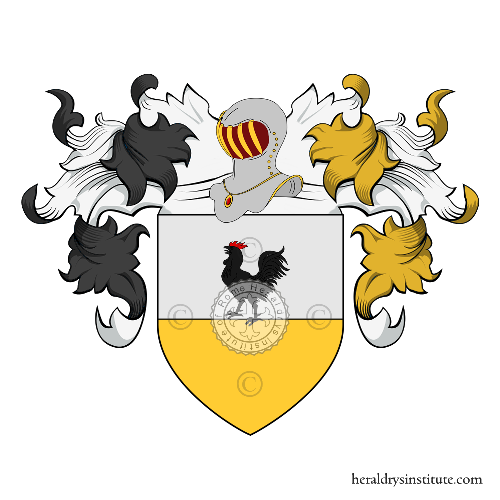 Coat of arms of family Ghelli
