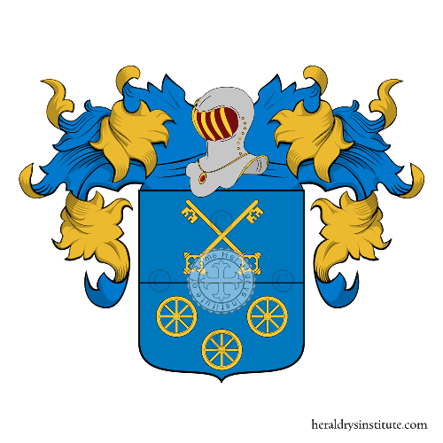 Coat of arms of family Ghelli