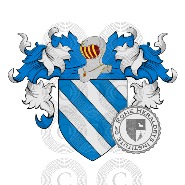Coat of arms of family Ravaschiera