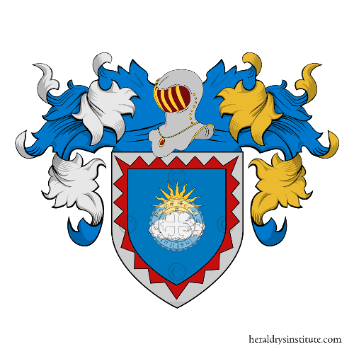 Coat of arms of family Nuvoli