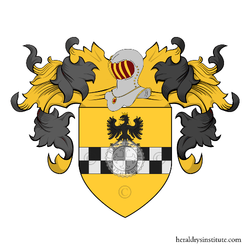 Coat of arms of family Raschini