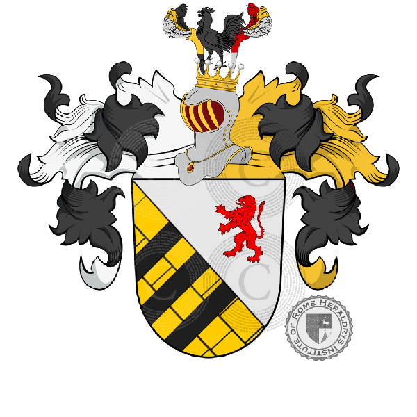 Coat of arms of family Dechan ou Dechandt