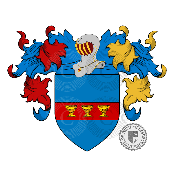 Coat of arms of family Bacile